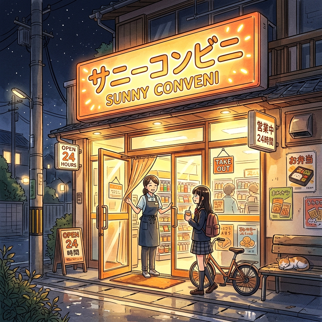 A traveler getting emergency supplies and water at a safe convenience store